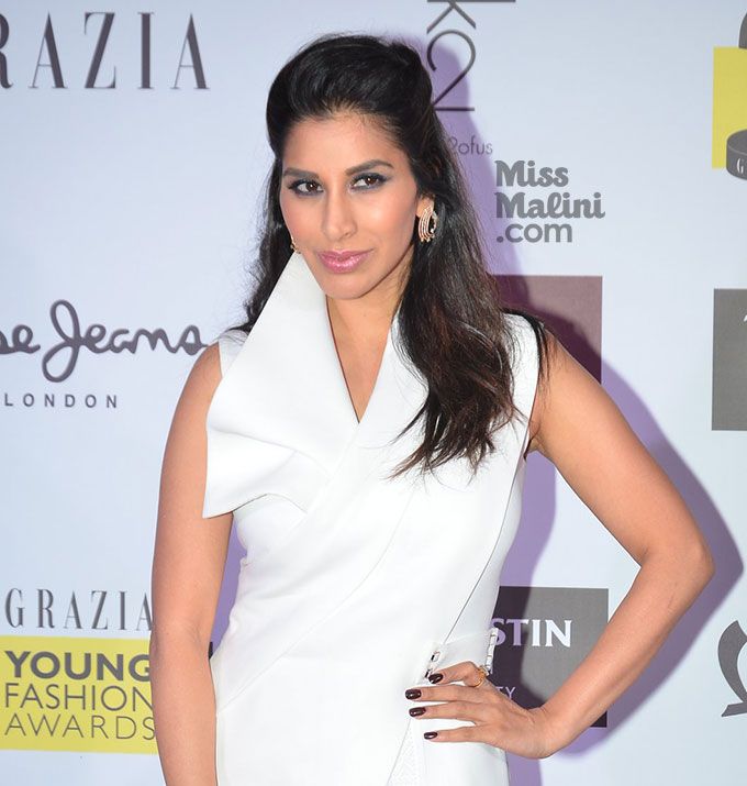 It Was All White Everything For Sophie Choudry Last Night