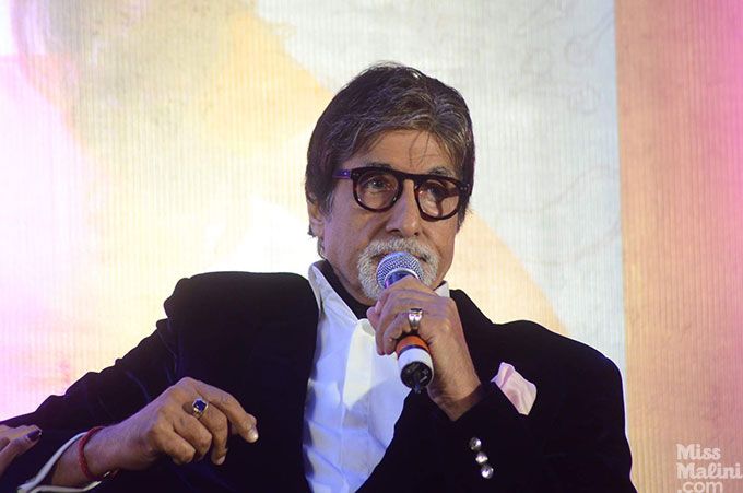 A Journalist Asked Amitabh Bachchan An Awkward Question And Here’s How He Responded