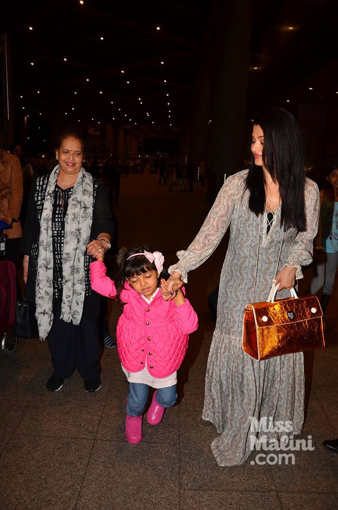 Aishwarya Rai Bachchan’s Mother Gets Hurt As Bodyguards Try To Push The Media
