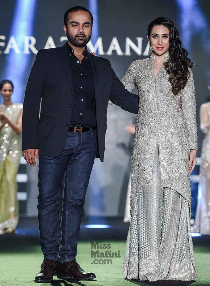Karisma Kapoor and Faraz Mananat TOIFA Awards 2016