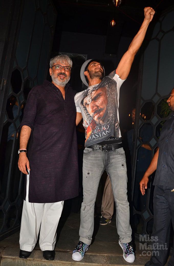 Sanjay Leela Bhansali & Ranveer Singh