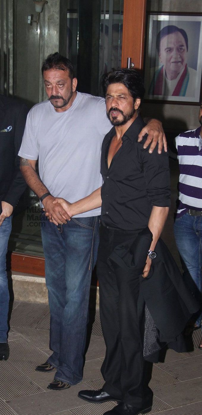 Sanay Dutt, Shah Rukh Khan