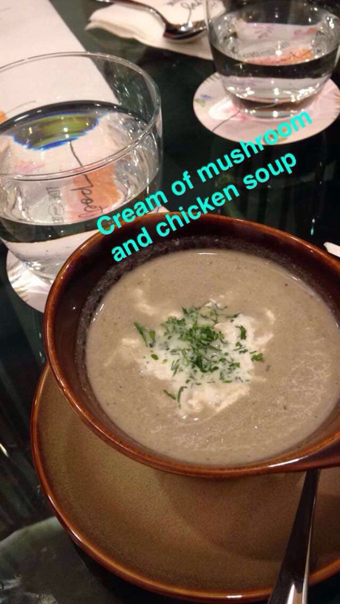 Cream Of Mushroom & Chicken Soup