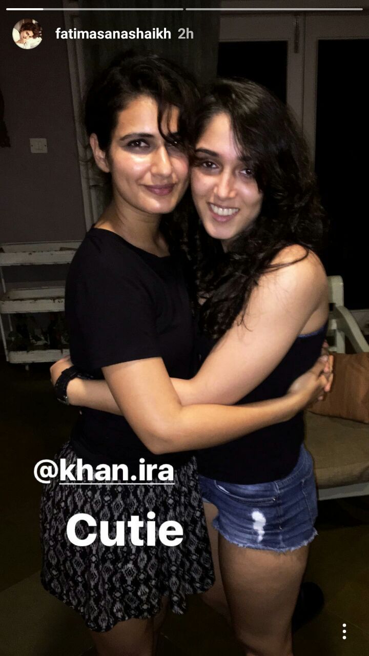 Fatima Sana Shaikh and Ira Khan | Instagram |