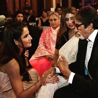 Katrina Kaif and Amitabh Bachchan | Source: Instagram |