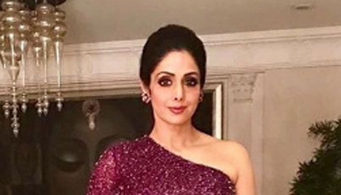 Sridevi Looks Like A Dazzling Diva Here