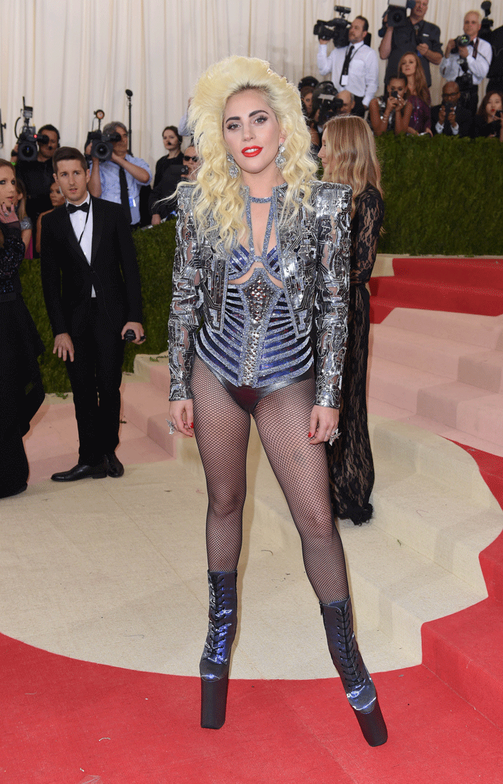 Lady Gaga in Versace