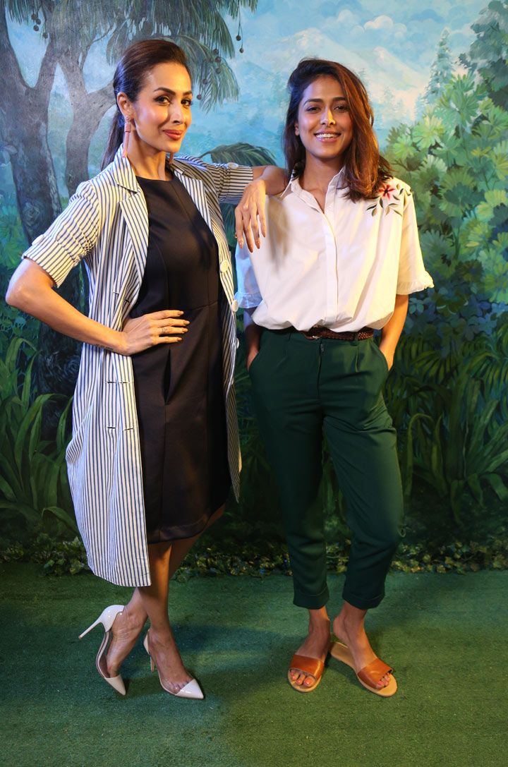 Malaika Arora With Sanaa Shah (Fashion Blogger)