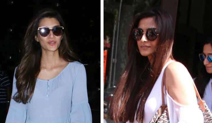 Looks Like Sonam Kapoor &#038; Kriti Sanon Almost Bought The Same Outfit