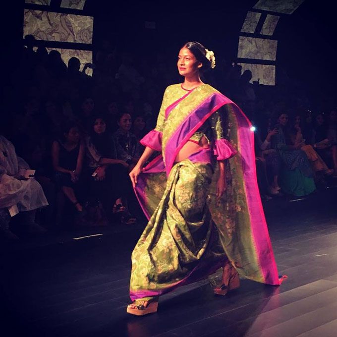 Beautiful! Model Shows Off Her Baby Bump On The Ramp At Lakme Fashion Week
