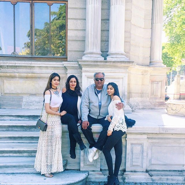Sridevi's family holiday | Source: Instagram |