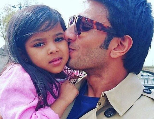 Ranveer Singh with his little fan | Source: Instagram |