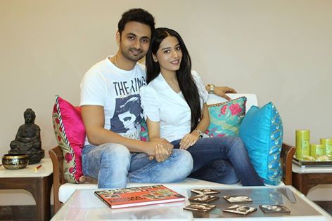 Amrita Rao and RJ Anmol (Source: Facebook)