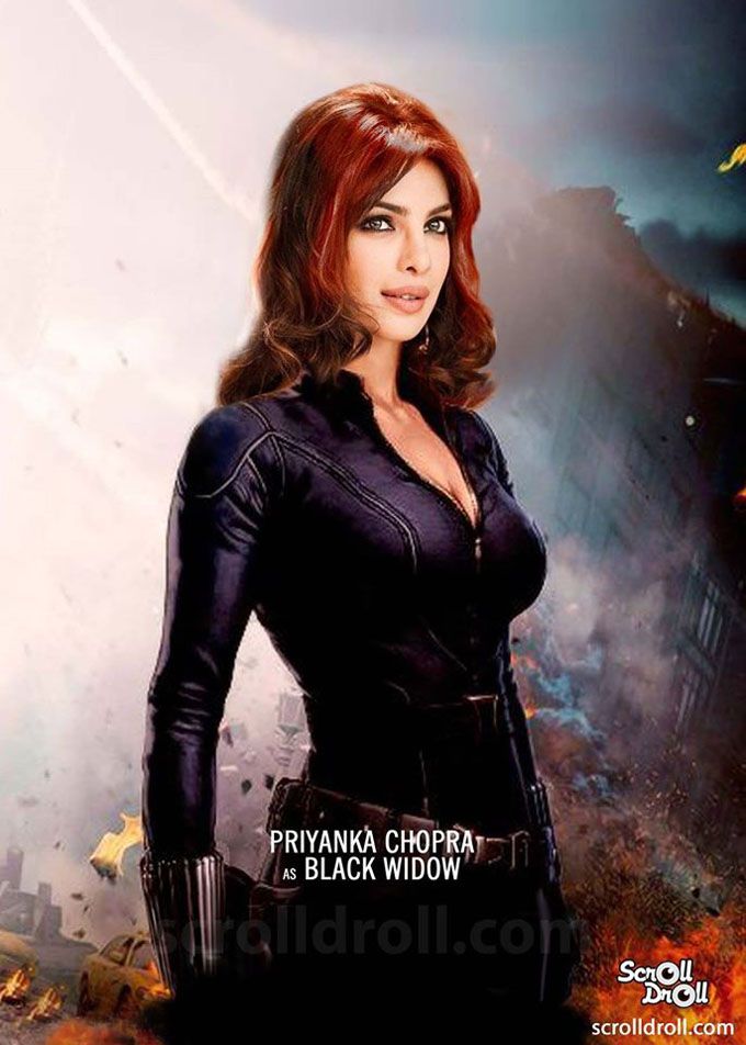 Priyanka Chopra as Black Widow