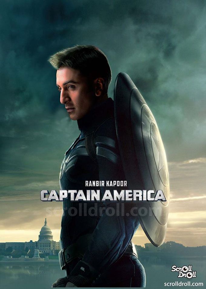 Ranbir as Captain America