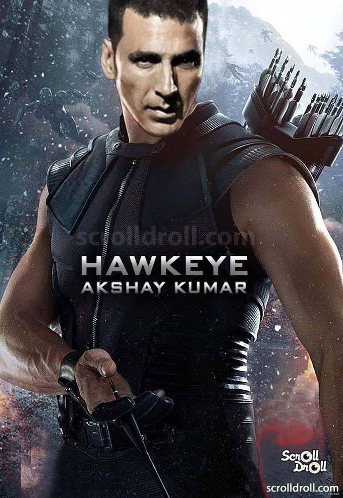 Akshay Kumar as Hawkeye