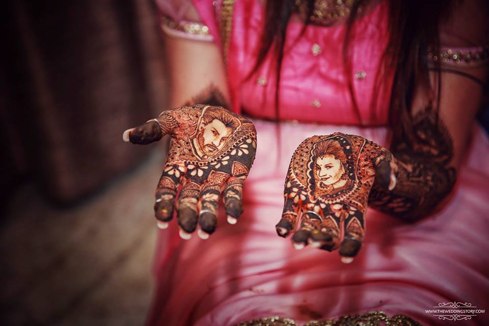 Divyanka Tripathi's Mehendi ceremony | Source: The Wedding Story Facebook |