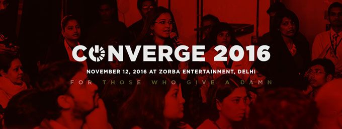 Converge '16 on Saturday, November 12th at Zorba MG Road (New Delhi)