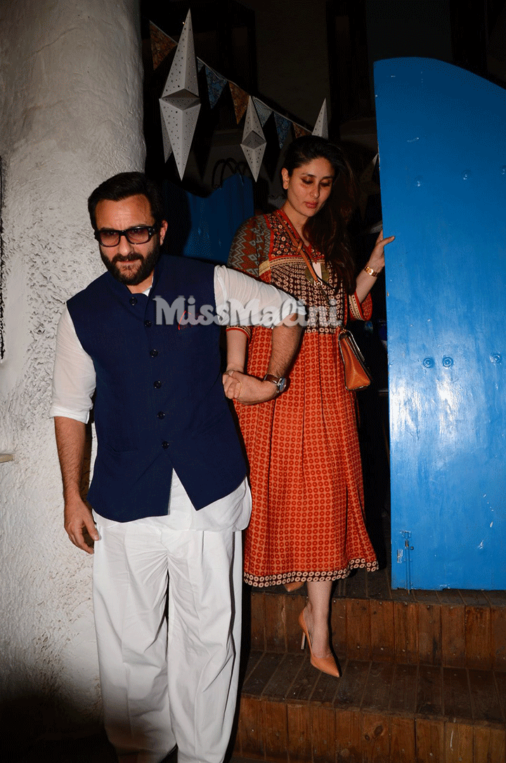 Photos: Saif Ali Khan And Kareena Kapoor Stepped Out For A Dinner Date