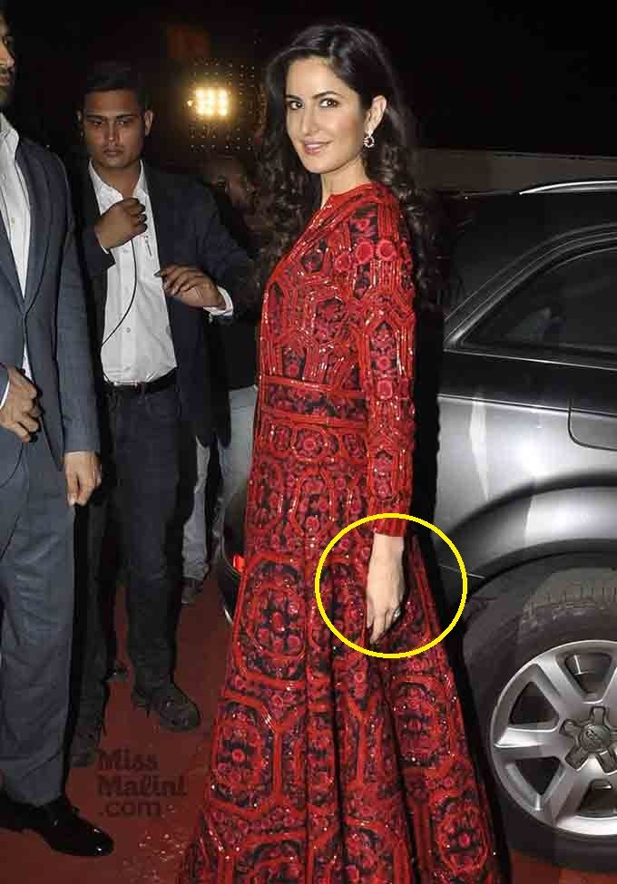 Psst! Katrina Kaif Spotted With A Diamond On Her Ring Finger!