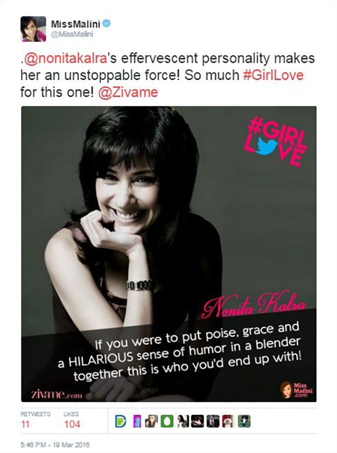 #GirlLove for Nonita Kalra