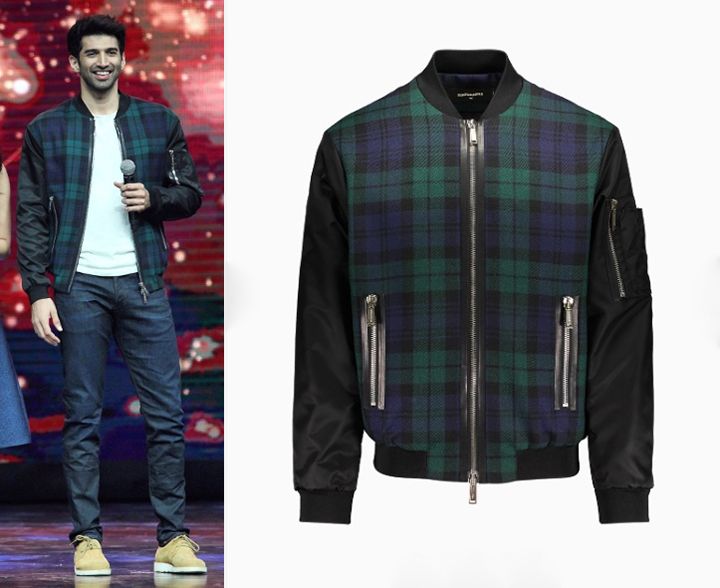 Aditya Roy Kapur in Dsquared2, G-Star RAW and APC for OK Jaanu promotions on the sets of Super Dancer (Photo courtesy | Vainglorious)
