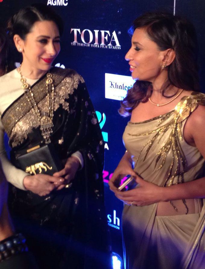 Karisma Kapoor Wore This Iconic Designer’s Sari On The #TOIFA Red Carpet – And We Can’t Get Over It!