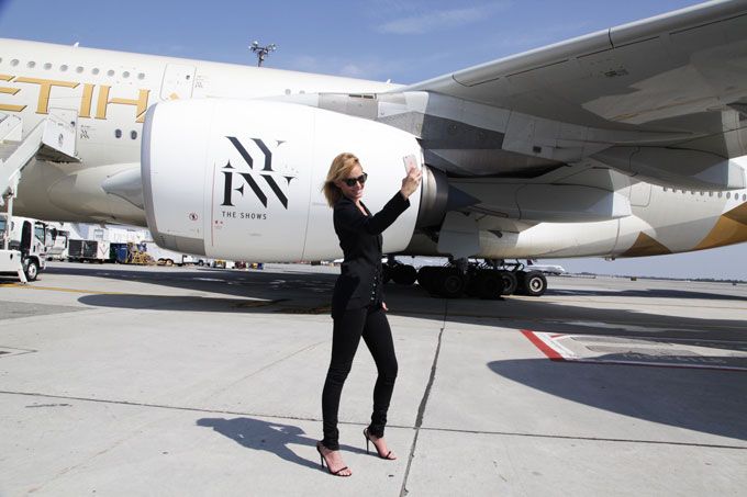 Etihad Airways for New York Fashion Week