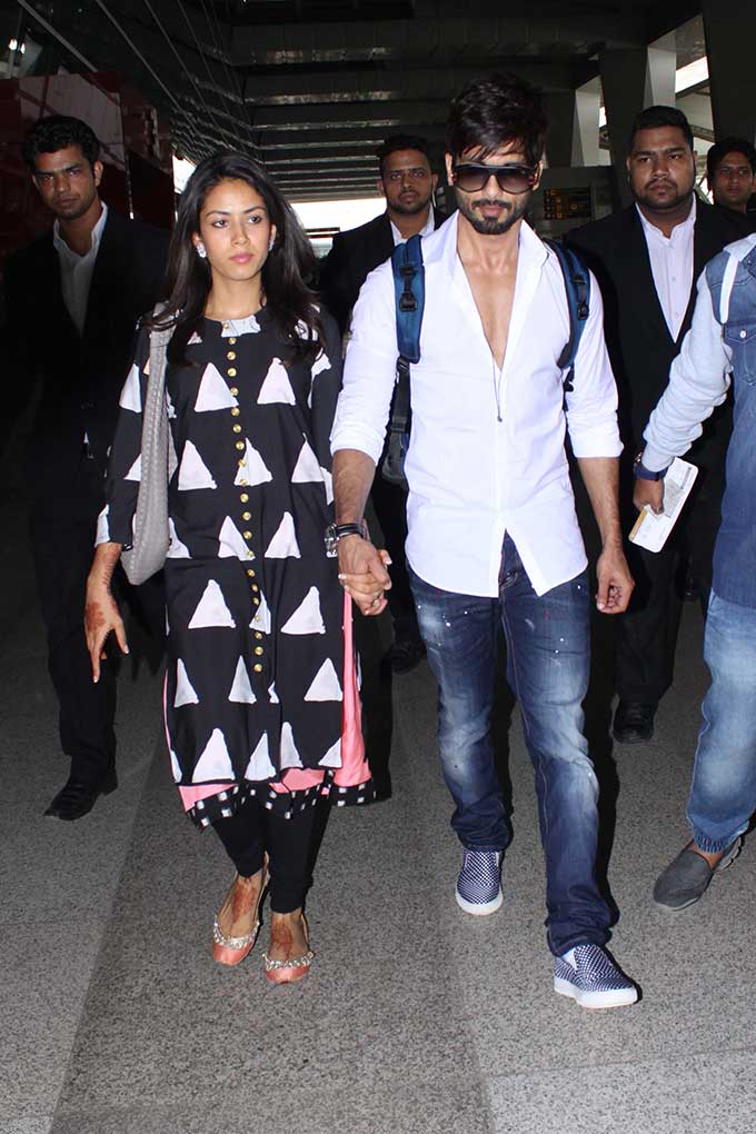 Mira Rajput & Shahid Kapoor