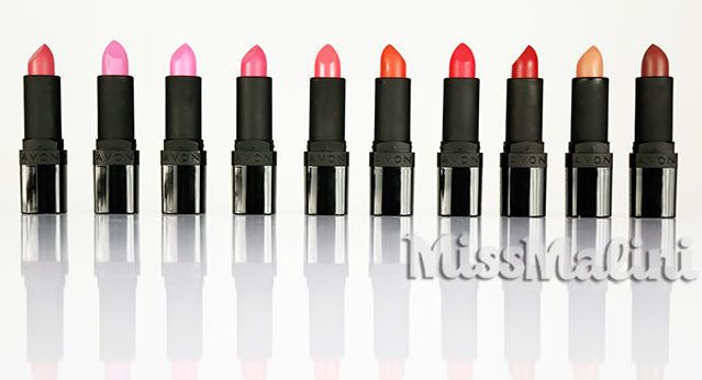 Avon True Colour Perfectly Matte Lipsticks