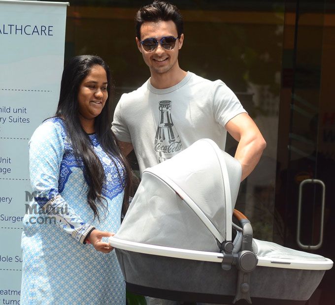 Arpita & Ayush bring baby Ahil home