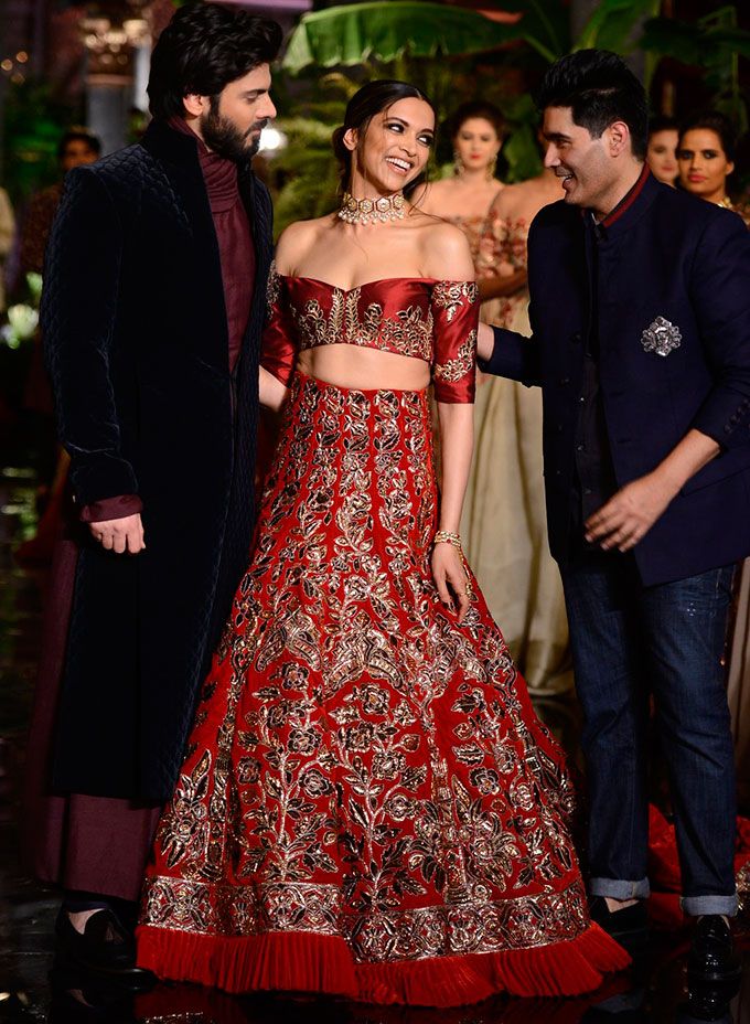 Fawad Khan, Deepika Padukone and Manish Malhotra at #ICW2016