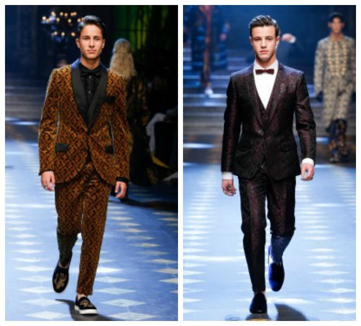 Dolce & Gabbana Men's Fall Winter 2017 | Image Source: dolcegabbana.com