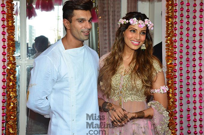 Bipasha Basu’s Mehendi Outfit Is Flower Power At Its Best!