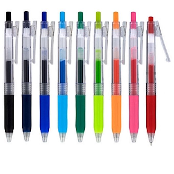Smooth Writing Gel Ink Pens (Source: MUJI)