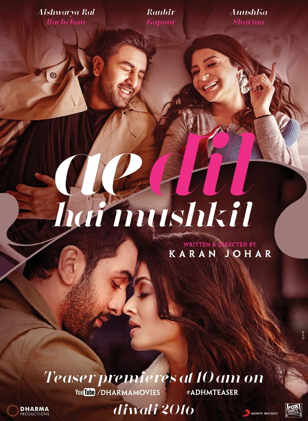 You Can Now Listen To The Entire Ae Dil Hai Mushkil Title Track