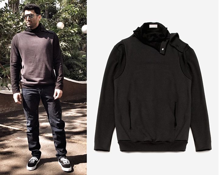 Aditya Roy Kapur in Drifter and Vans for OK Jaanu promotions (Photo courtesy | Vainglorious)