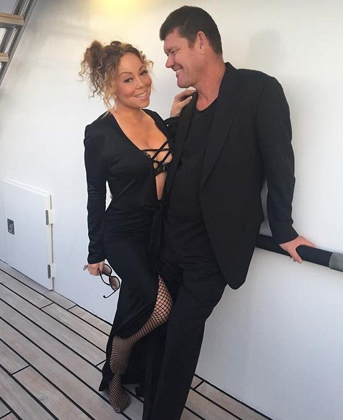 Mariah Carey and James Packer