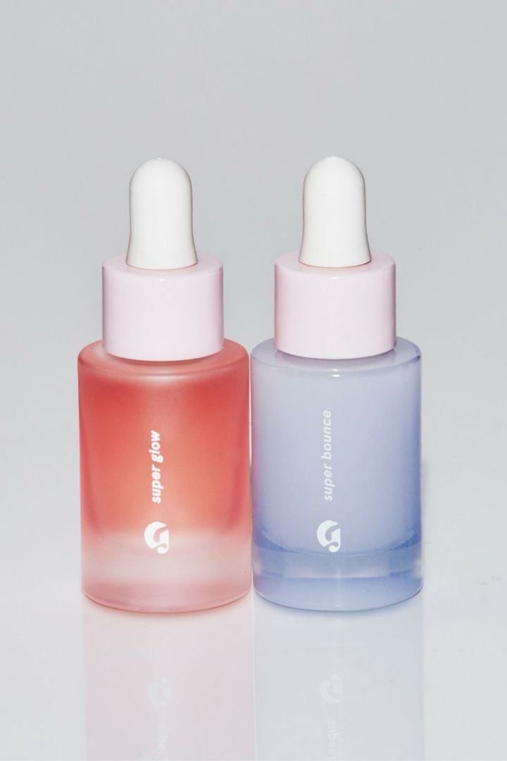 Glossier Super Glow and Super Bounce 