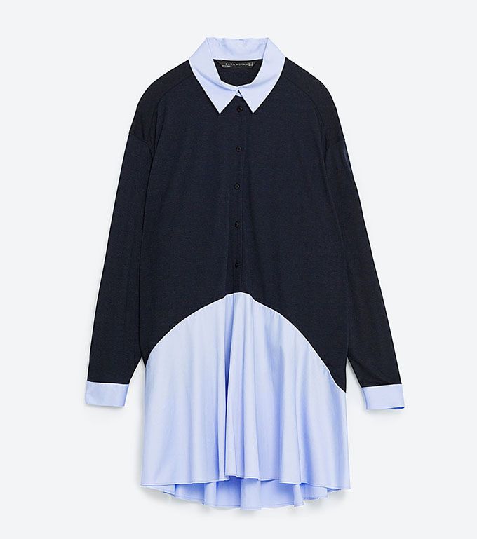 Zara Shirt Dress (Source: Zara.com)