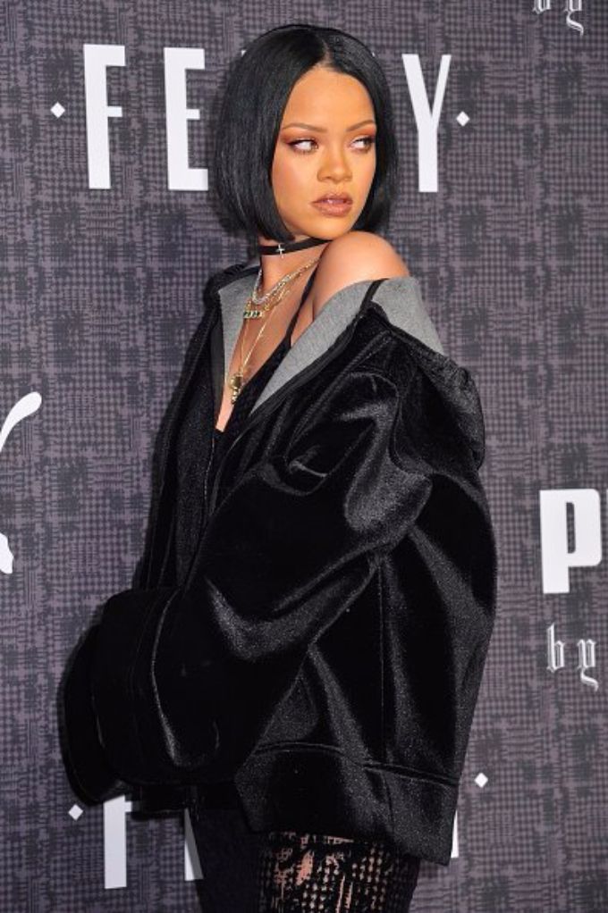 Rihanna at #FentyxPuma at New York Fashion Week AW'16