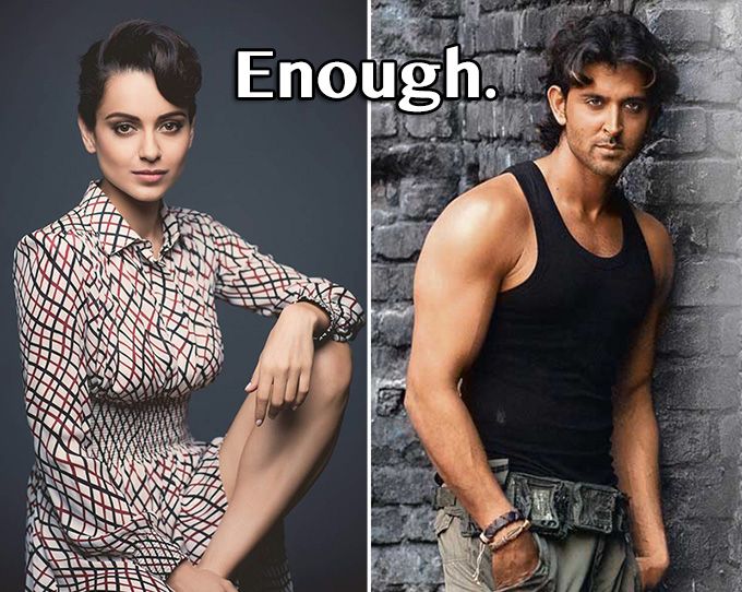 Kangana and Hrithik