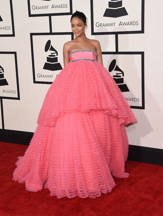 Rihanna in Giambattista Valli (Courtesy | Image Collect)