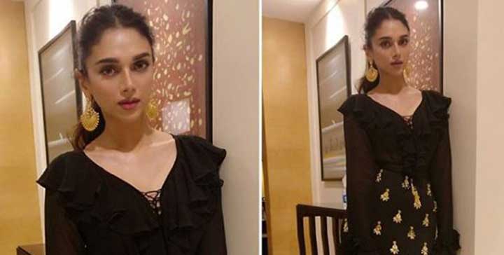 Aditi Rao Hydari’s Mermaid Skirt Is Perfect For A Cocktail Party