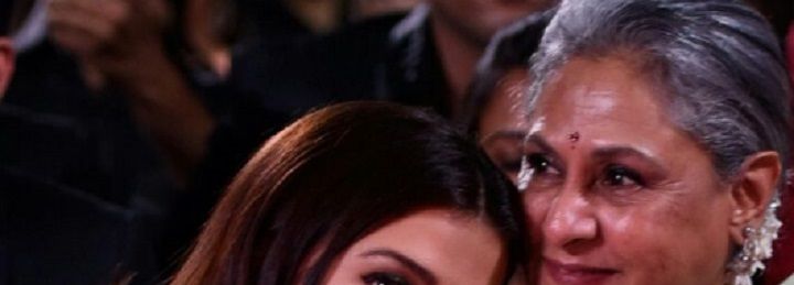 Photo Alert: Jaya Bachchan & Aishwarya Rai Bachchan Share A Super Sweet Moment