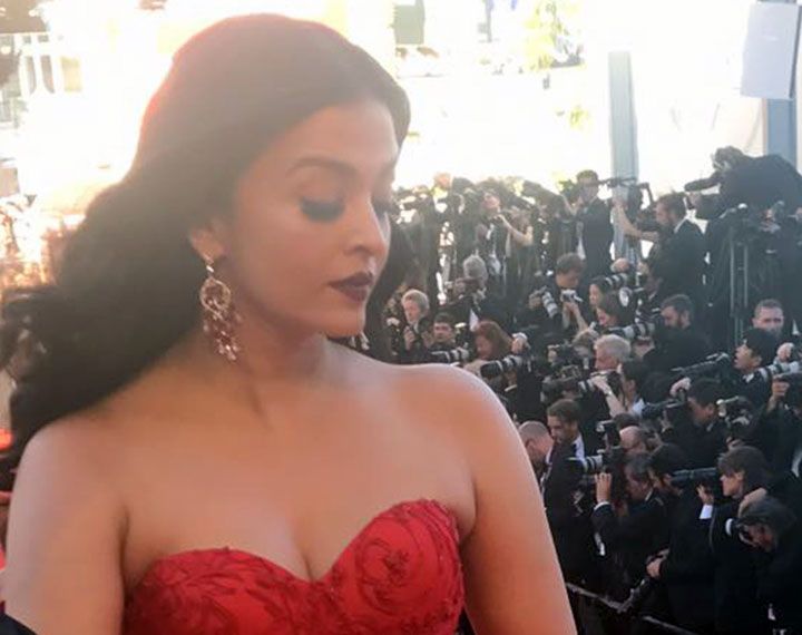 Aishwarya Rai Is A Vision In Red At The Cannes Film Festival
