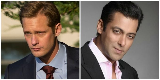 Alexander Skarsgård Salman Khan