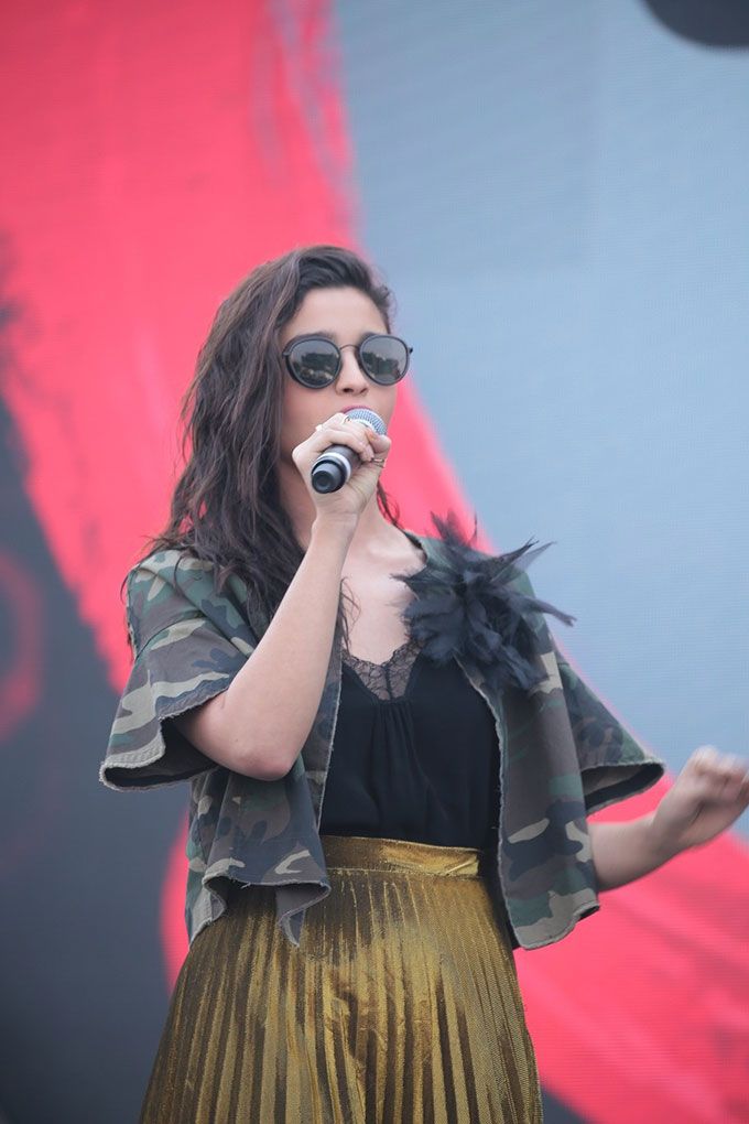 Alia Bhatt at Global Citizen India 2016