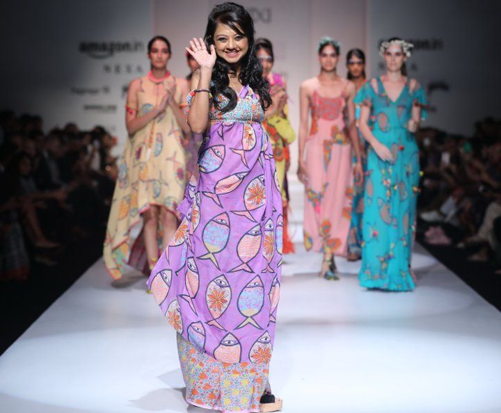 Anupamaa Dayal at Amazon India Fashion Week Spring Summer 2018
