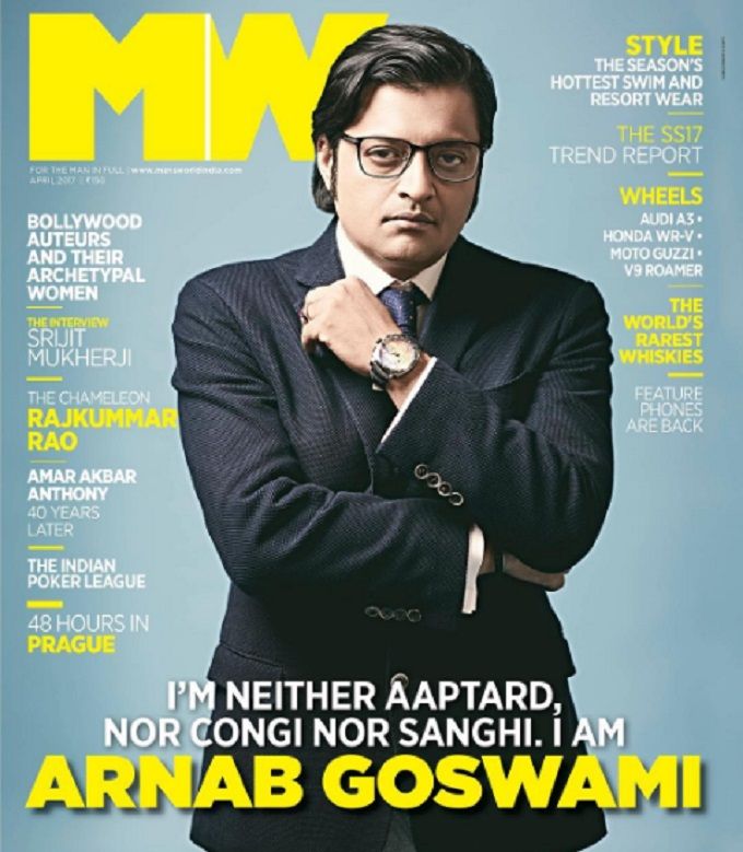 Arnab Goswami Cleans Up Rather Well In This Photoshoot For Man’s World